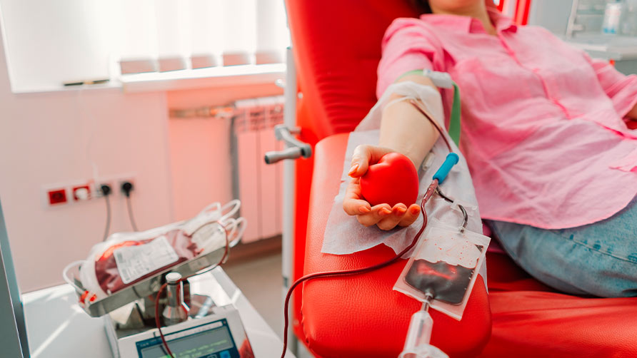IA donación de sangre